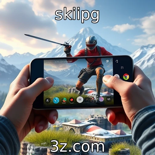 Crescimento do mercado de jogos móveis em dispositivos portáteis